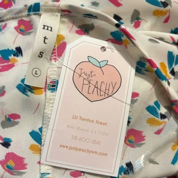 MTS Women's Saved by Spring Top-Size Large NWT - Picture 6 of 8